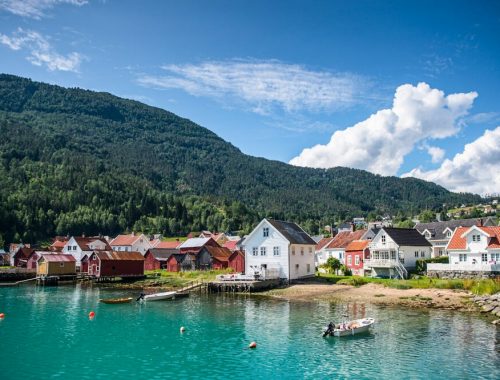 In small fjord villages, life goes at a different pace - Solvorn