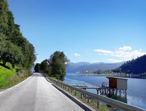 The stages run along the fjord and new views await around every turn.